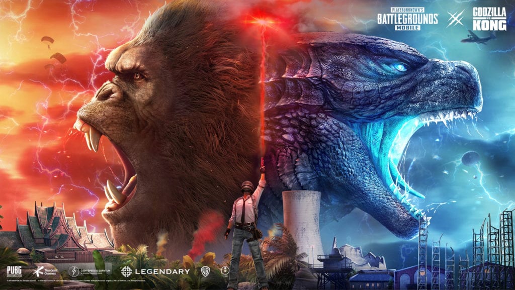  PUBG Mobile x Godzilla vs Kong 