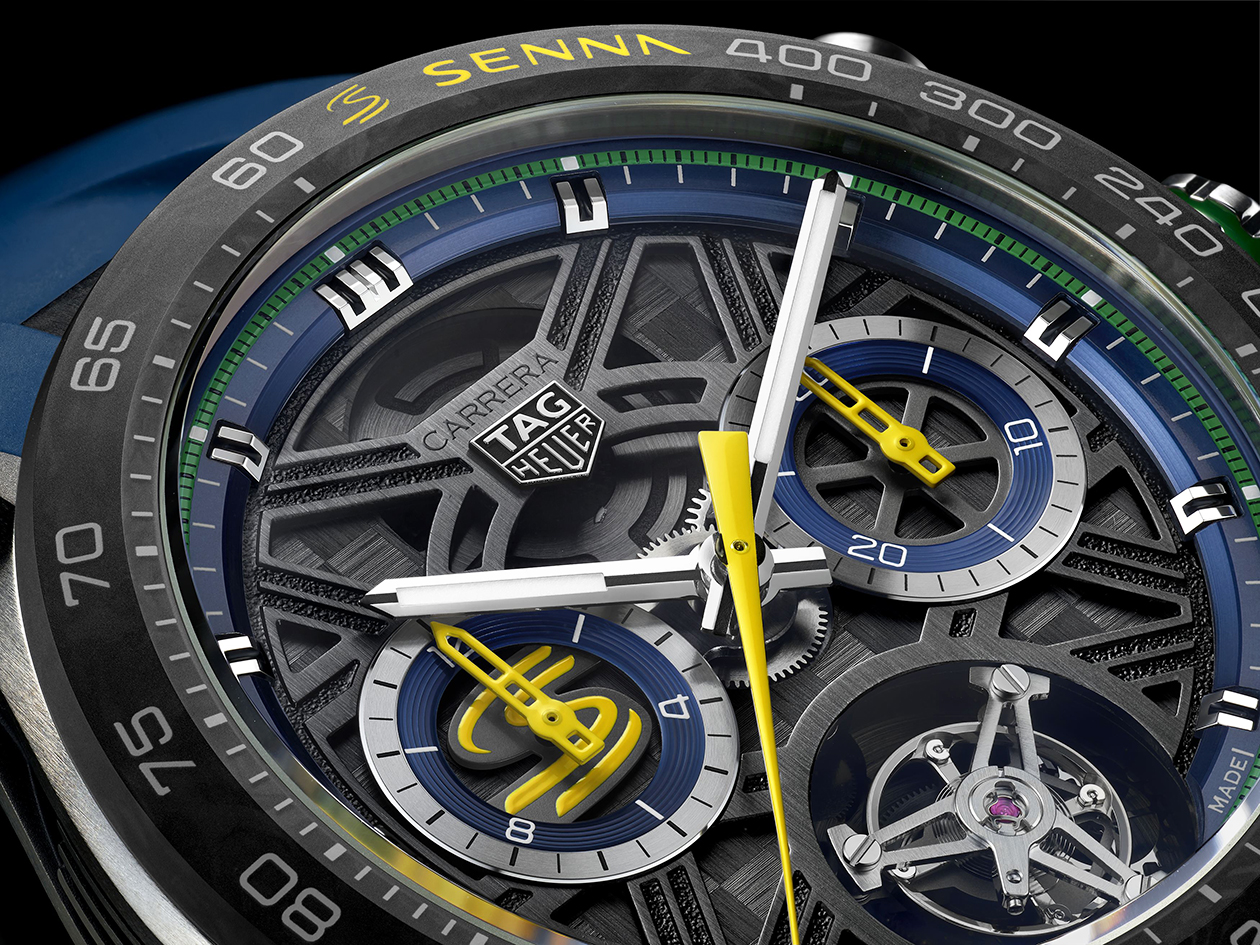 TAG Heuer Carrera Chronograph Tourbillon x Senna