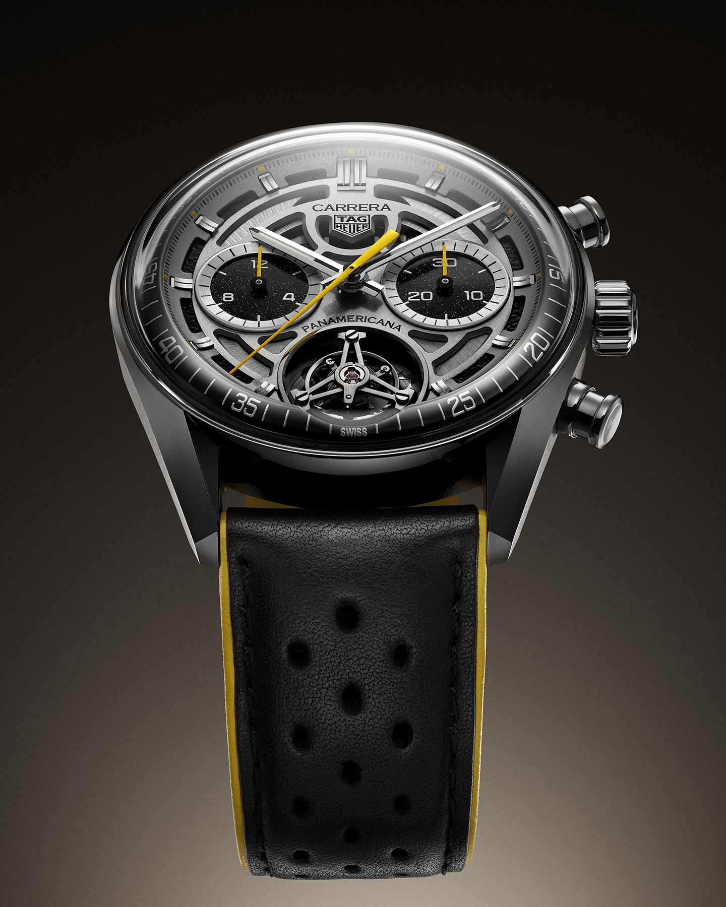 TAG Heuer Carrera Chronograph Tourbillon x Porsche Panamericana