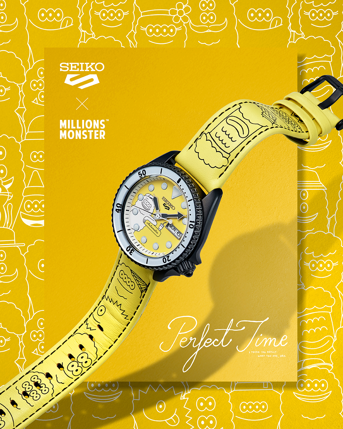 Seiko 5 Sports x MillionsMonster Limited Edition