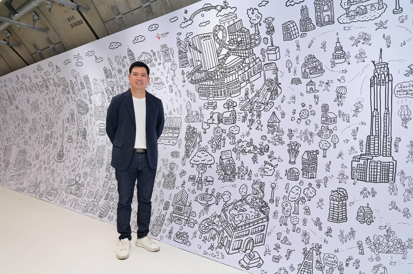 “MasterPeace Painting” at Samyan Mitrtown Tunnel