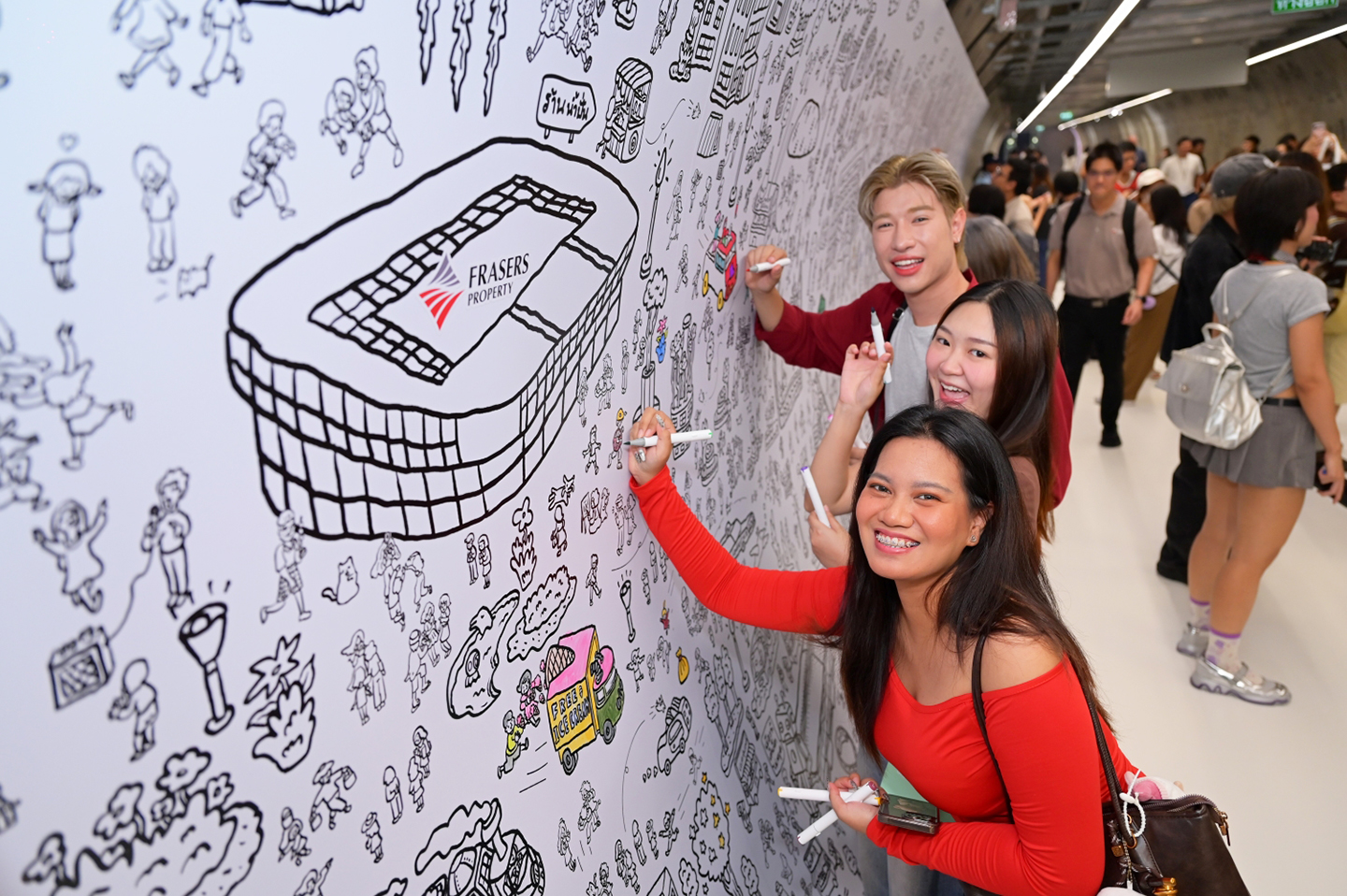 “MasterPeace Painting” at Samyan Mitrtown Tunnel
