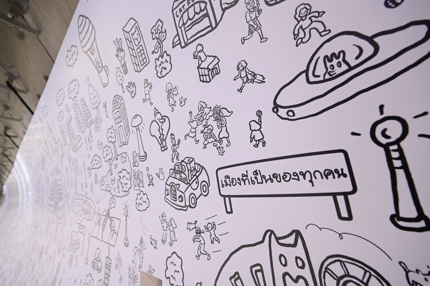 “MasterPeace Painting” at Samyan Mitrtown Tunnel