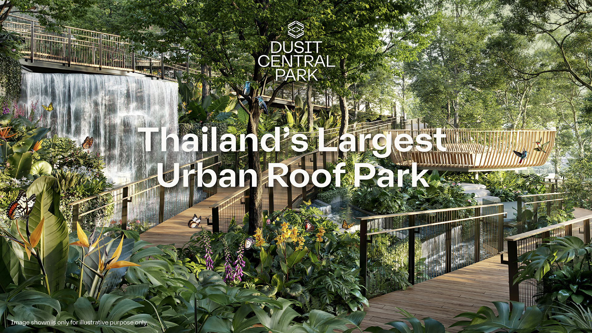 Thailand’s Largest Urban Roof Park