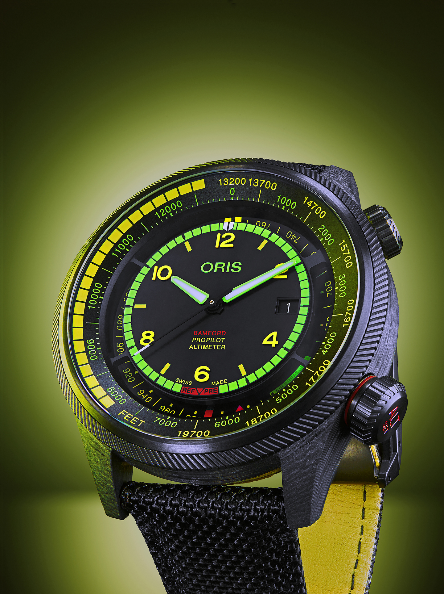 Oris x Bamford Watch Department ProPilot Altimeter ‘Mission Control’