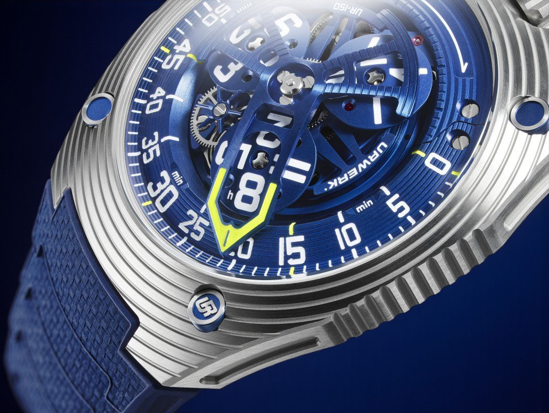 URWERK: UR-150 Blue Scorpion