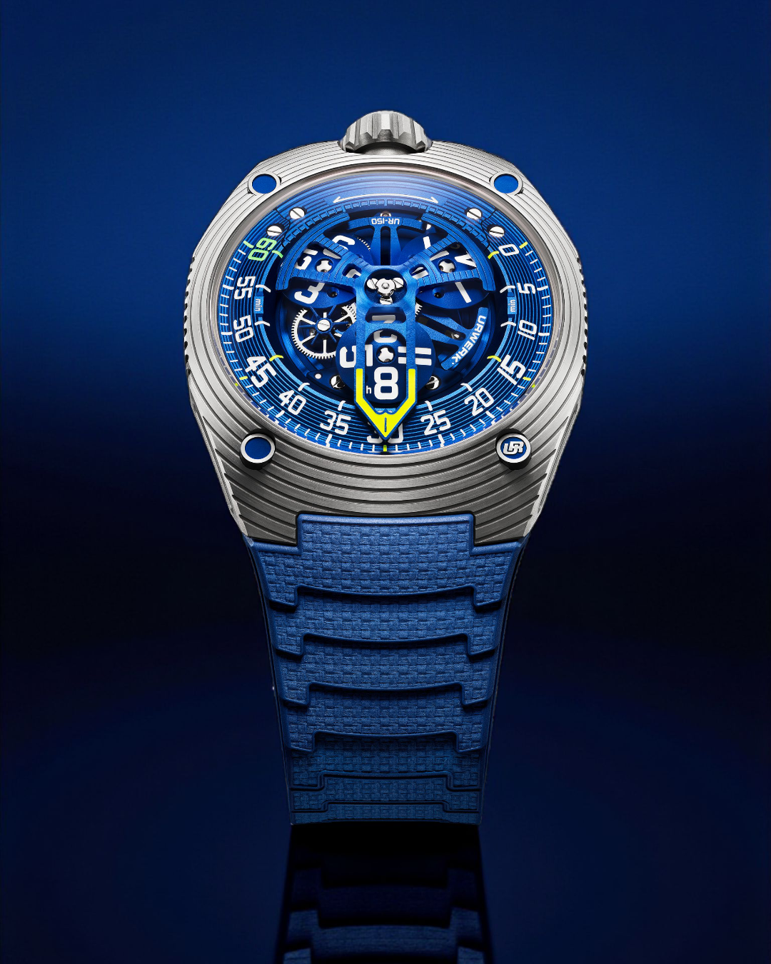 URWERK: UR-150 Blue Scorpion