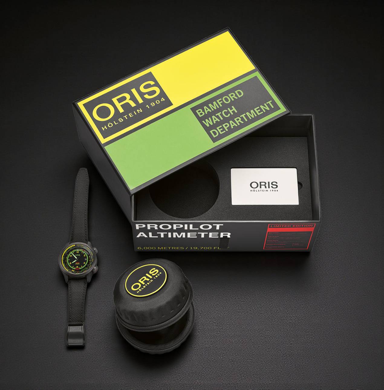 Oris x Bamford Watch Department ProPilot Altimeter ‘Mission Control’