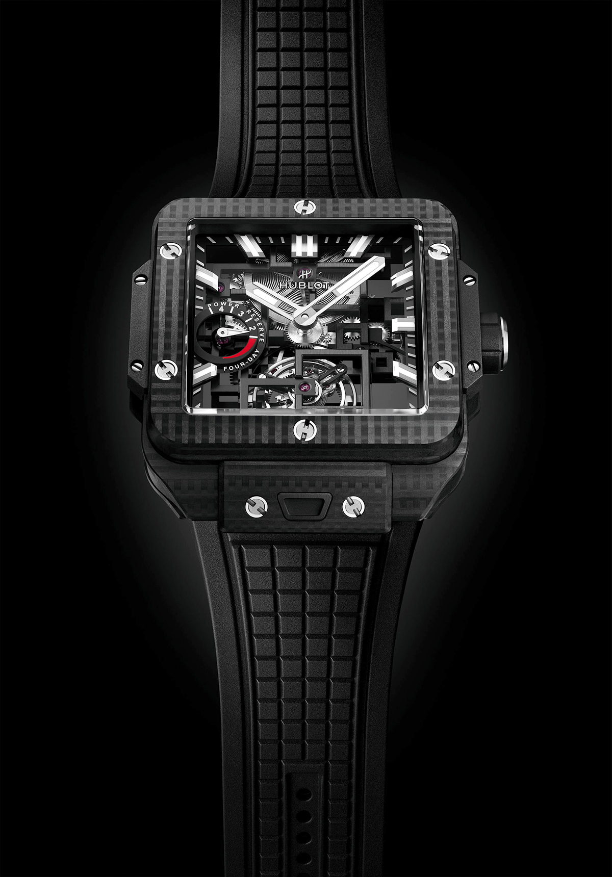 Hublot: Square Bang Tourbillon 4-Day Power Reserve
