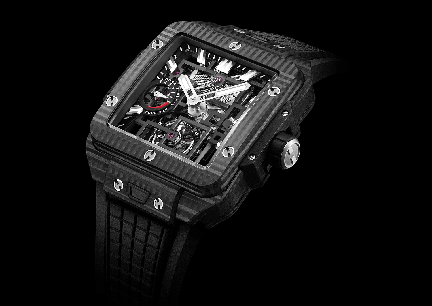 Hublot: Square Bang Tourbillon 4-Day Power Reserve