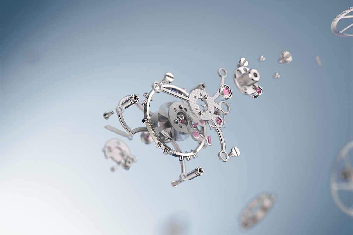 Girard-Perregaux: Laureato Three Gold Bridges 