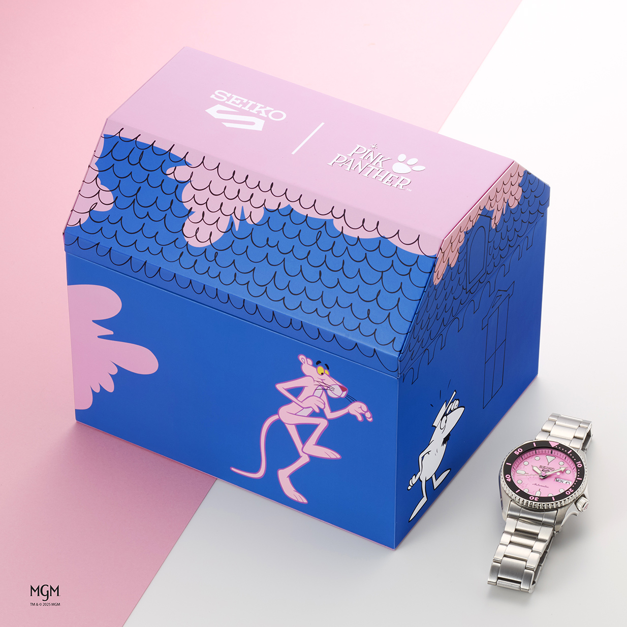 Seiko 5 Sports Pink Panther Limited Edition