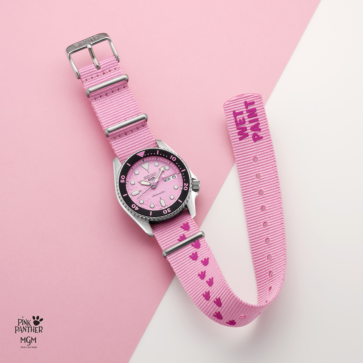 Seiko 5 Sports Pink Panther Limited Edition