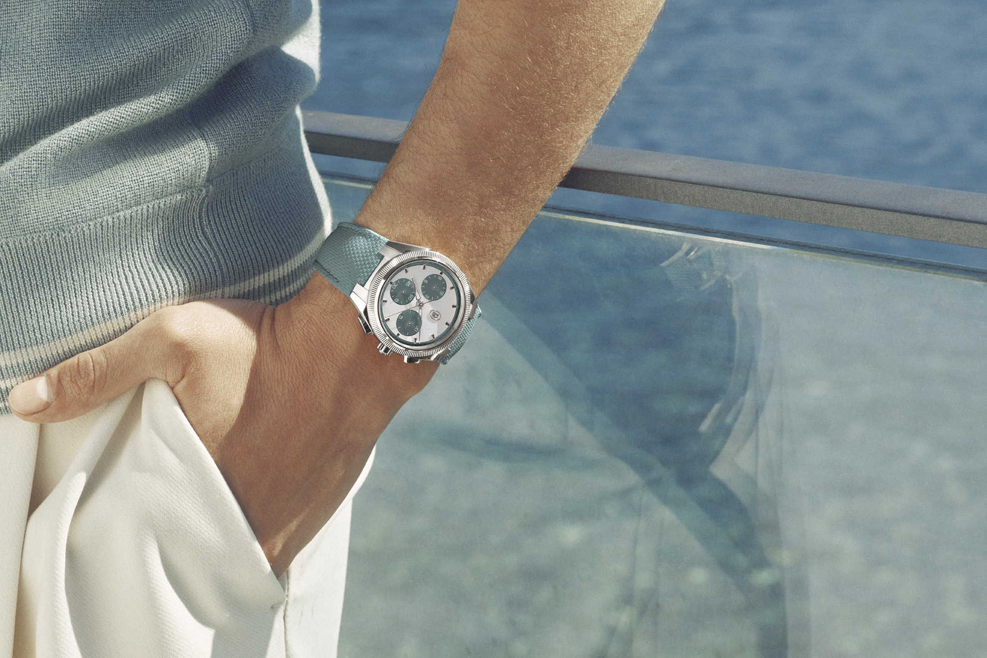 Tonda PF Sport Chrronograph Silver Verzasca