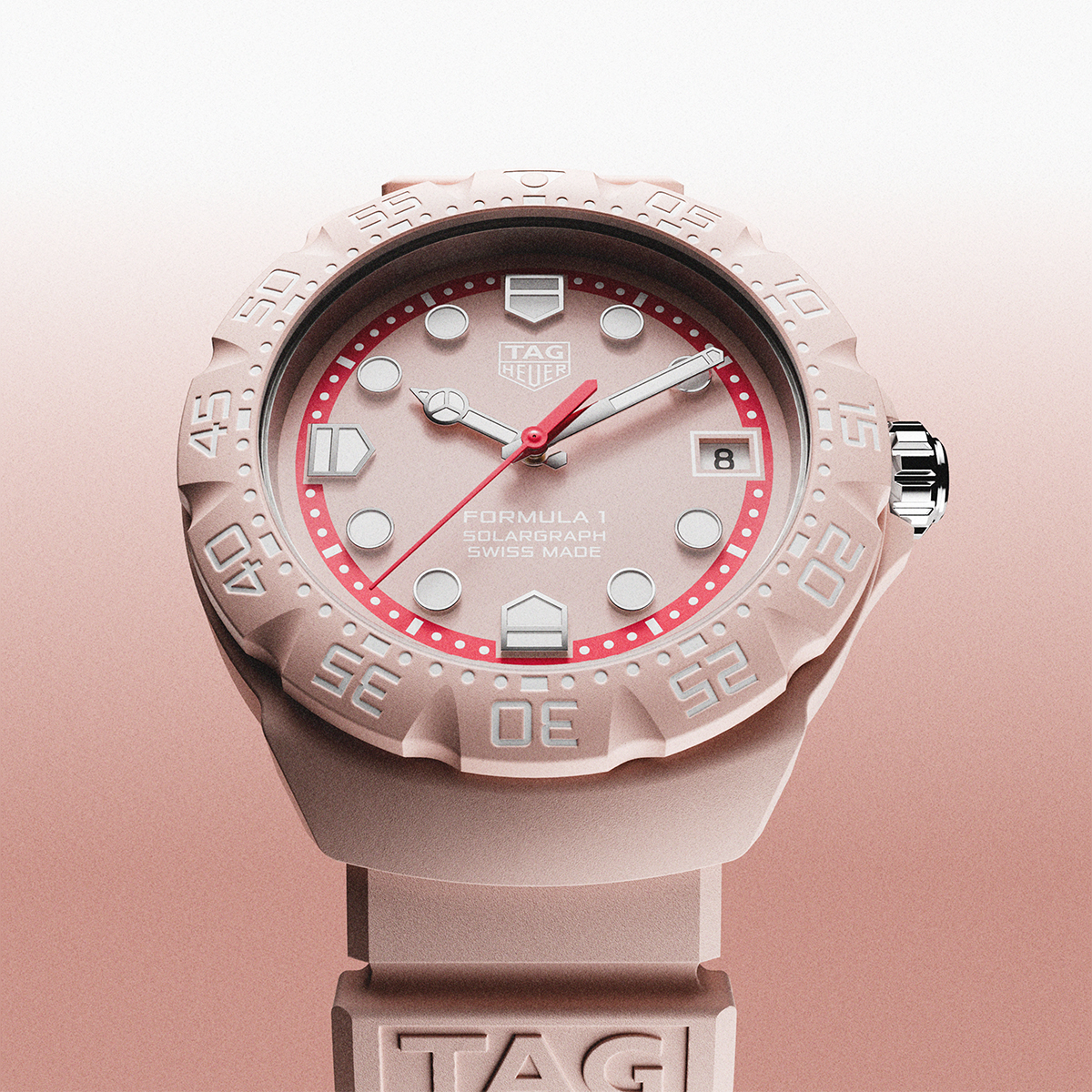 TAG Heuer Formula 1 Solograph: Racing in Pastels
