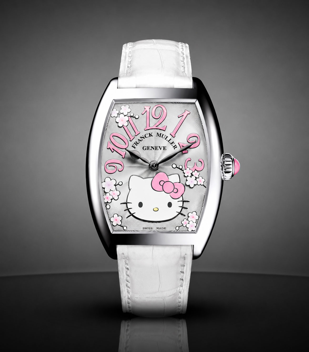 Franck MullerCintrée Curvex Hello Kitty